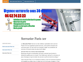 serruriers-paris-1er.com website preview