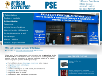 pse33-artisan-serrurier.fr website preview