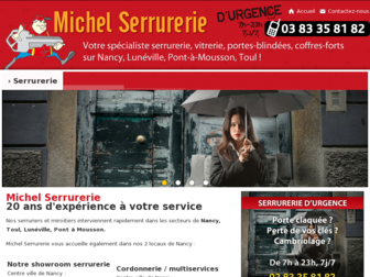michelserrurerie.fr website preview