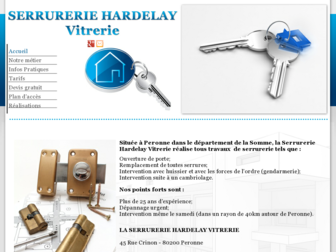 serrurerie-hardelay-vitrerie.fr website preview