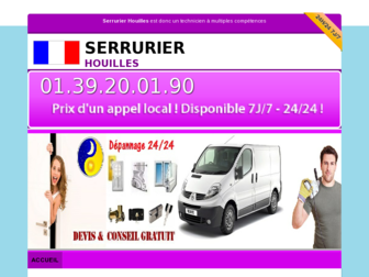 serruriers-houilles.fr website preview