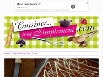 cuisinertoutsimplement.com website preview
