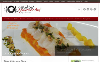 assiettesgourmandes.fr website preview