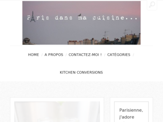 parisdansmacuisine.com website preview