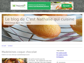 cestnathaliequicuisine.com website preview