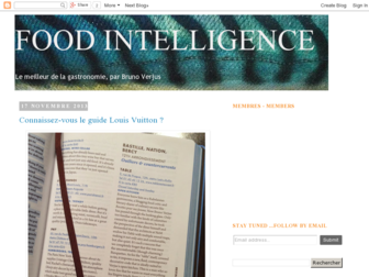 foodintelligence.blogspot.com website preview