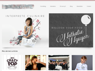 nathaliecuisine.fr website preview