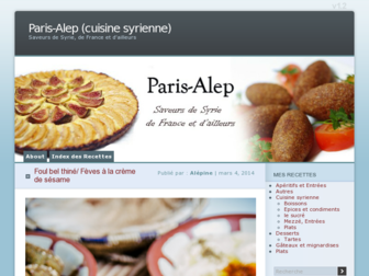 parisalep.com website preview