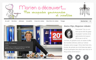 marionadecouvert.com website preview