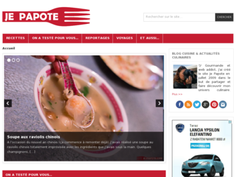 je-papote.com website preview