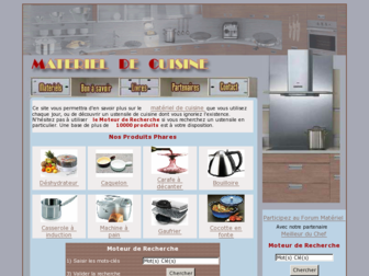 materiel-de-cuisine.com website preview