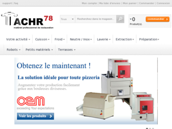 achr78.fr website preview