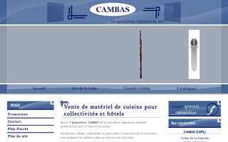 cambas.fr website preview