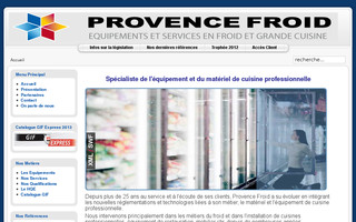 provence-froid.fr website preview