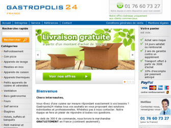 gastropolis24.fr website preview