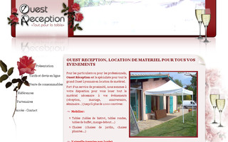 ouest-reception.com website preview