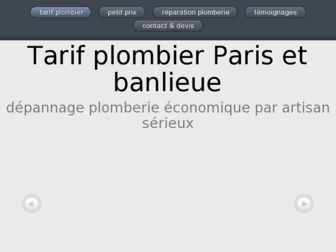 plombier.tarif.pro website preview