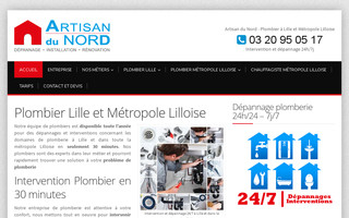plombier-lille.pro website preview