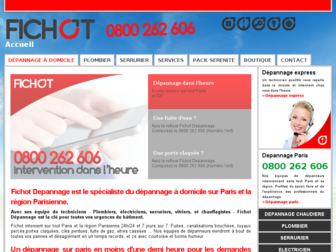 fichot-depannage.fr website preview