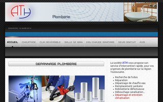 plombier-toulouse-ath.com website preview