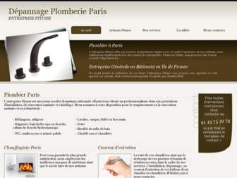 depannageplomberieparis.fr website preview