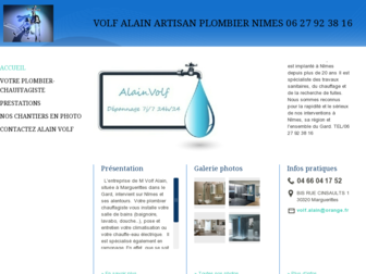 plombier-chauffagiste-gard.fr website preview