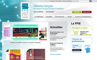 ffie.fr website preview
