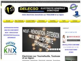 delecso.fr website preview