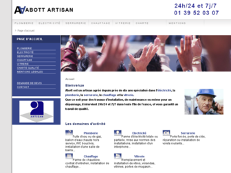 abottartisan.fr website preview