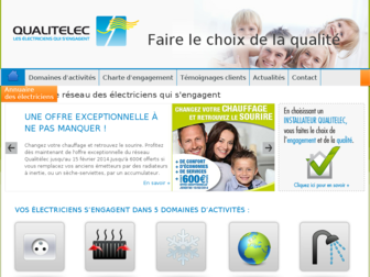 qualitelec.com website preview