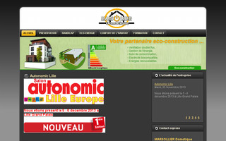 marsollier-domotique.com website preview