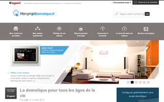 monprojetdomotique.fr website preview
