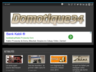 domotique34.com website preview