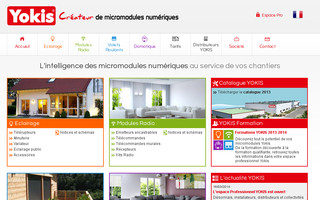 yokis.fr website preview