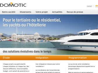 domotic.fr website preview