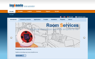 ingenovie.fr website preview