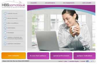 hbsdomotique.fr website preview