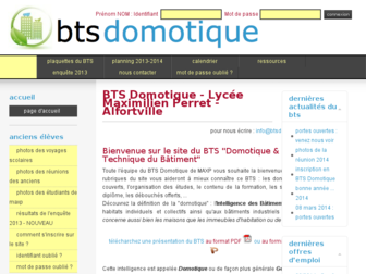 btsdomotique-maxp.fr website preview