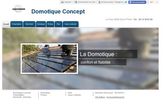 domotique-concept38.fr website preview