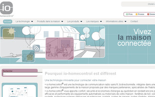 io-homecontrol.com website preview