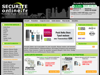 securite-online.fr website preview