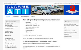 alarme-ati.com website preview