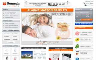 domega.fr website preview