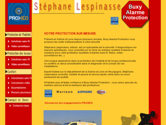 buxy-alarme.com website preview