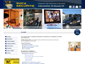 sucy-securite.com website preview