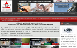afg-securite.com website preview