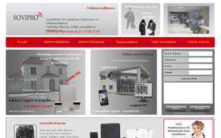sovipro.fr website preview
