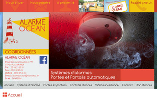 alarme-ocean-royan.com website preview