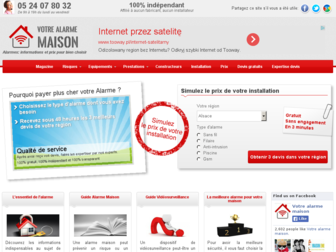 votre-alarme-maison.com website preview