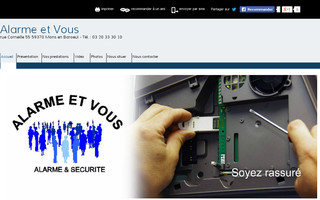 alarme-et-vous.fr website preview